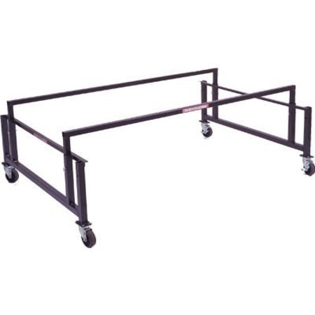 S AND H INDUSTRIES Keysco Mobile Pickup Bed Dolly, Steel, 70"W x 48"D x 27"H 77783